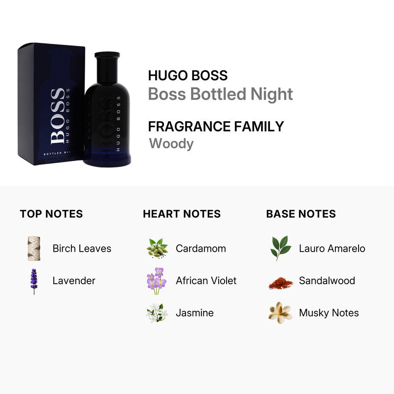Hugo Boss Boss Bottled Night Eau de Toilette 200 ml - 737052488257 - Image 4