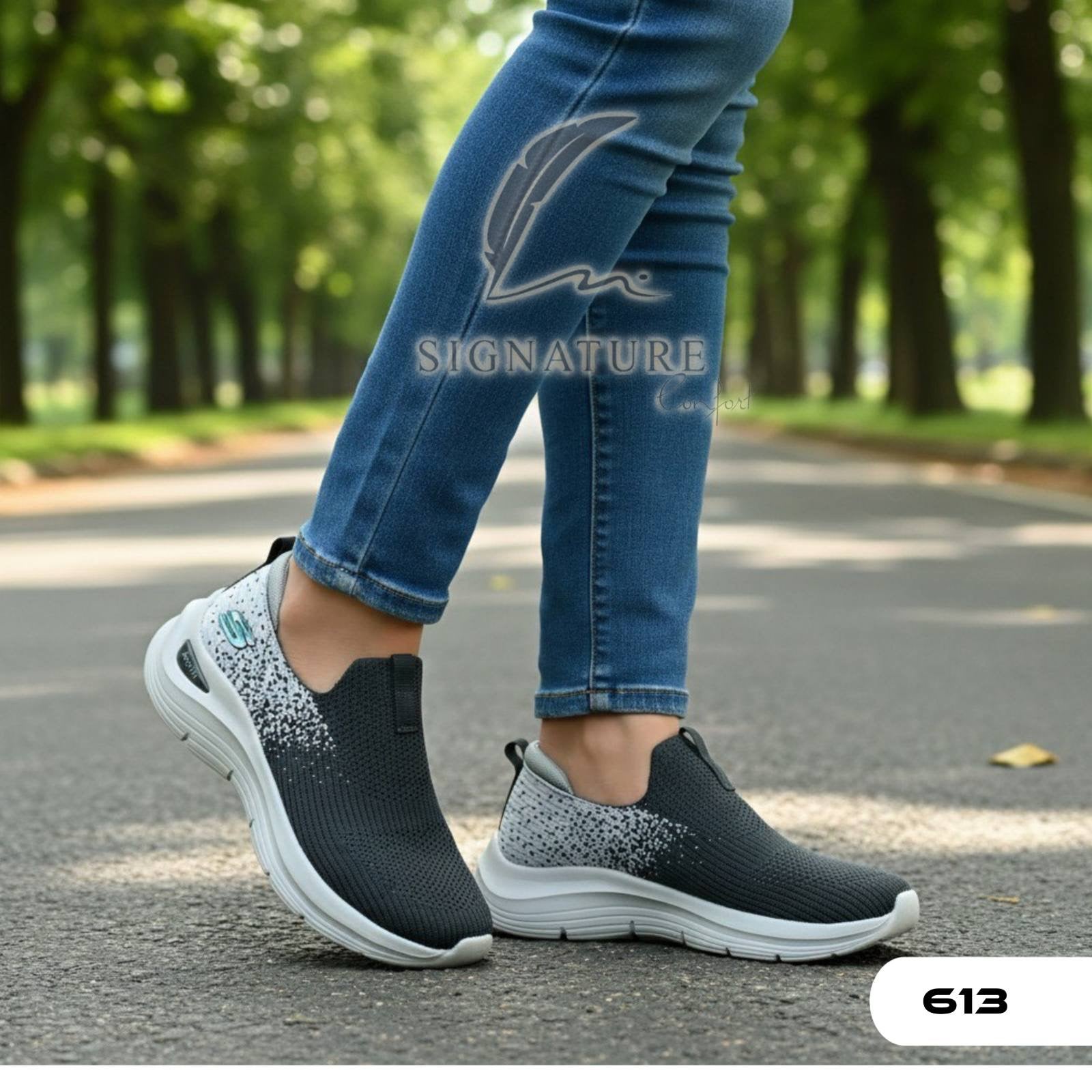 Basket Femme 613 gris
