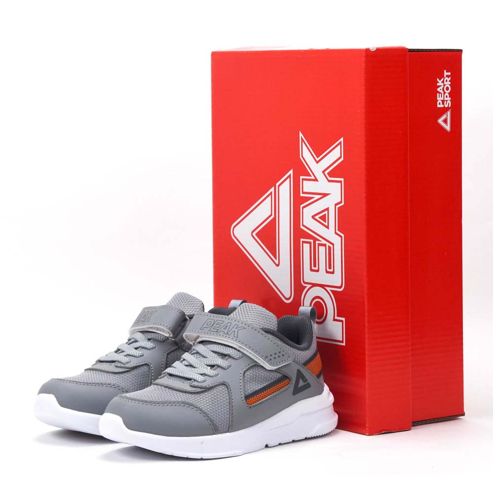 Peak Kids Casual Shoes Grey - EK59780H-X928 - Image 1