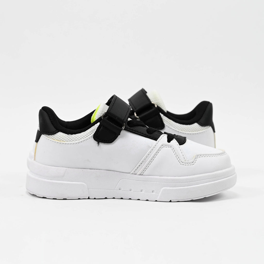 Peak Kid\'s Culture Shoes White Black - EK41850B-1020 - Image 4