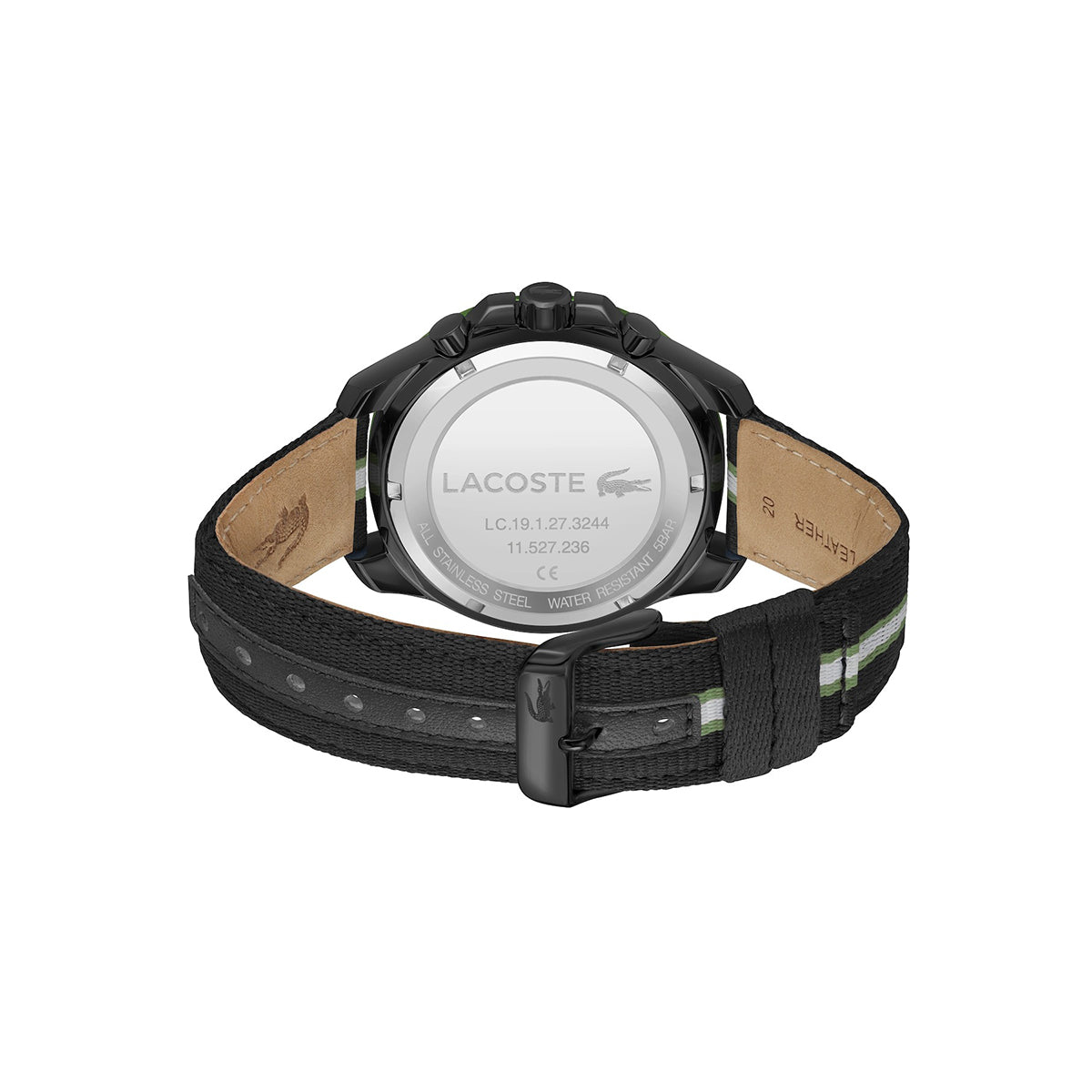 MONTRES Lacoste Toronga Dual Time Date Noir / Vert - 2011341 - Image 3