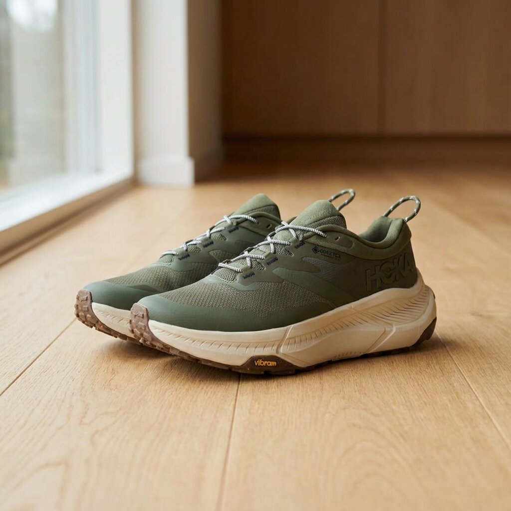 HOKA Transport GORE-TEX Slate Oat Milk Sneakers - 1133957-STTM - Image 3