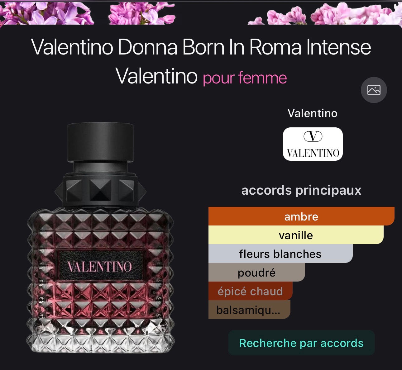 Valentino Donna Born In Roma Intense Valentino pour femme 👩