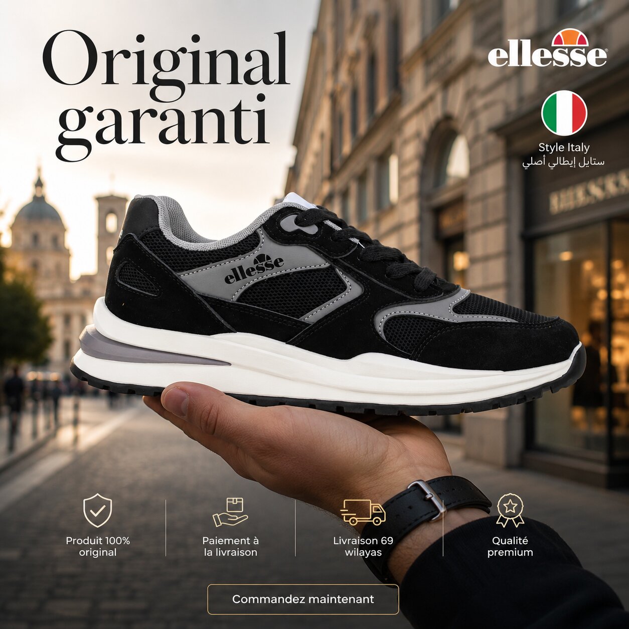 Ellesse Men Sneakers - IRMA002-001 - Image 2