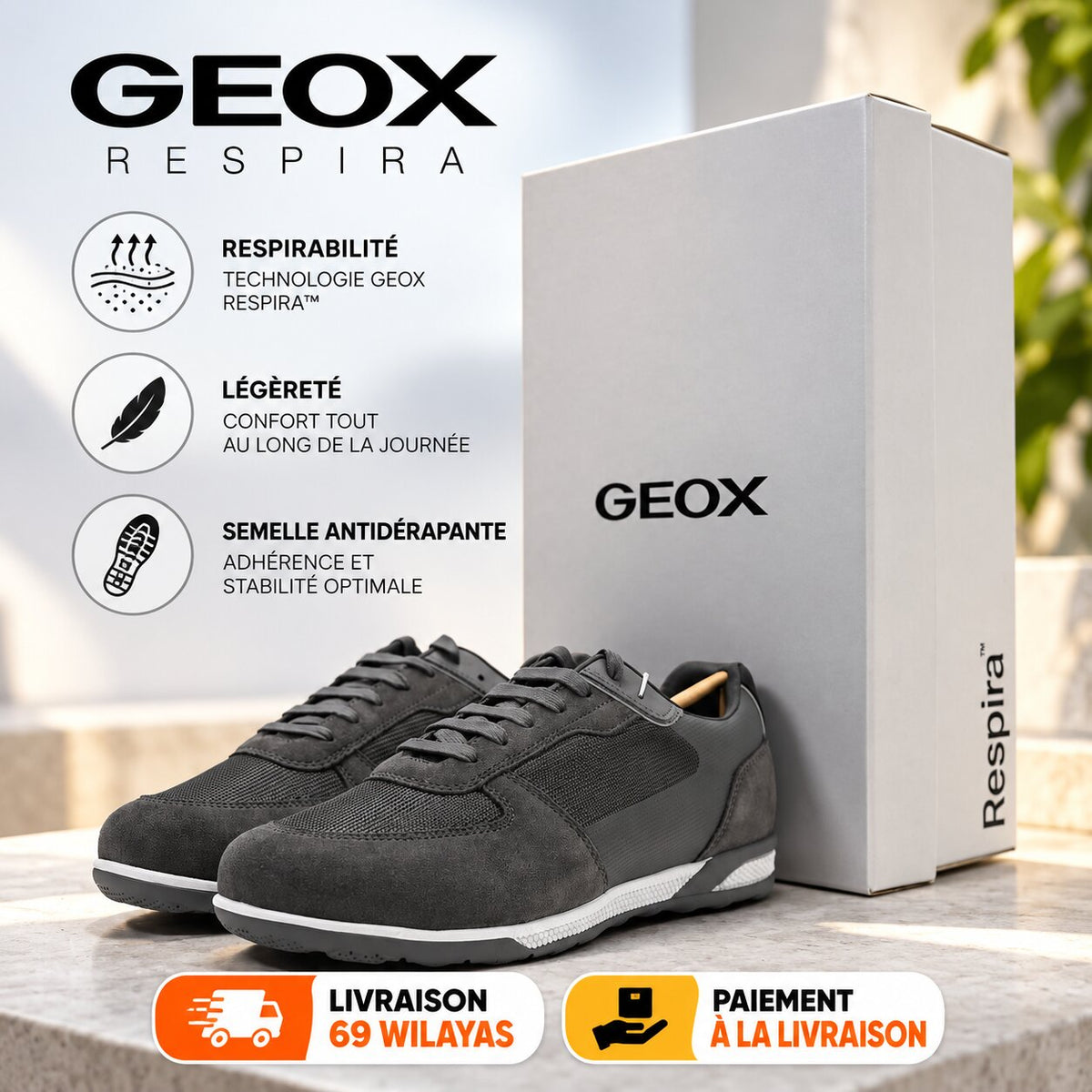 GEOX - FOOTWEAR - U55LGA01422-C1006 - Image 1