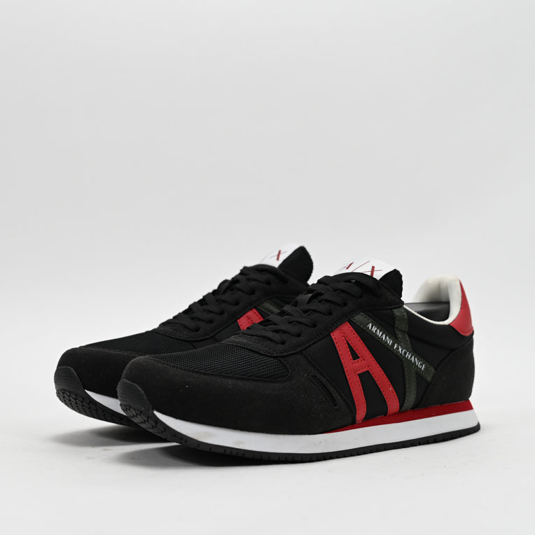 Armani Exchange Retro Running Sneakers - XUX017-XCC68-BRED - Image 7