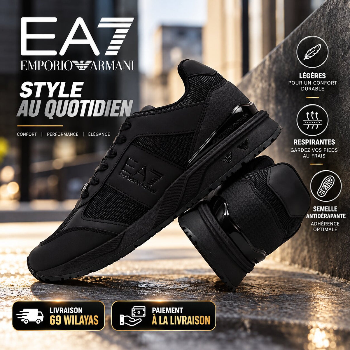 EA7 Emporio Armani baskets homme Evo Mesh - 7X000656-MC513 - Image 1