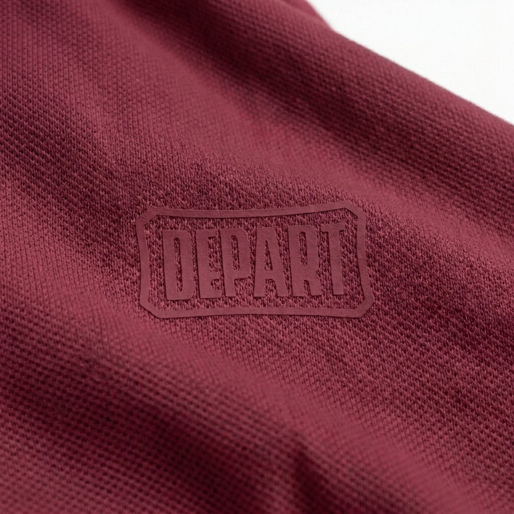 DEPART POLO. G23-003391-BORDO15