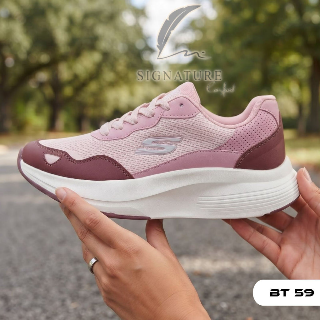 Basket femme bt59 rose