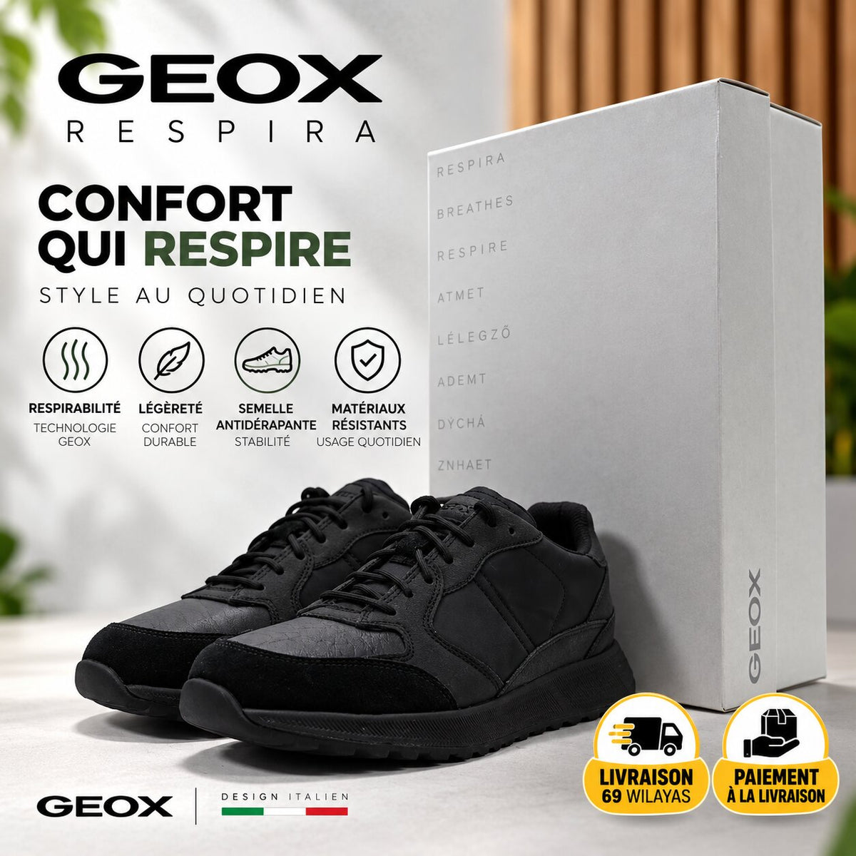 GEOX - FOOTWEAR - U36F1A0EKFU-C9997 - Image 1