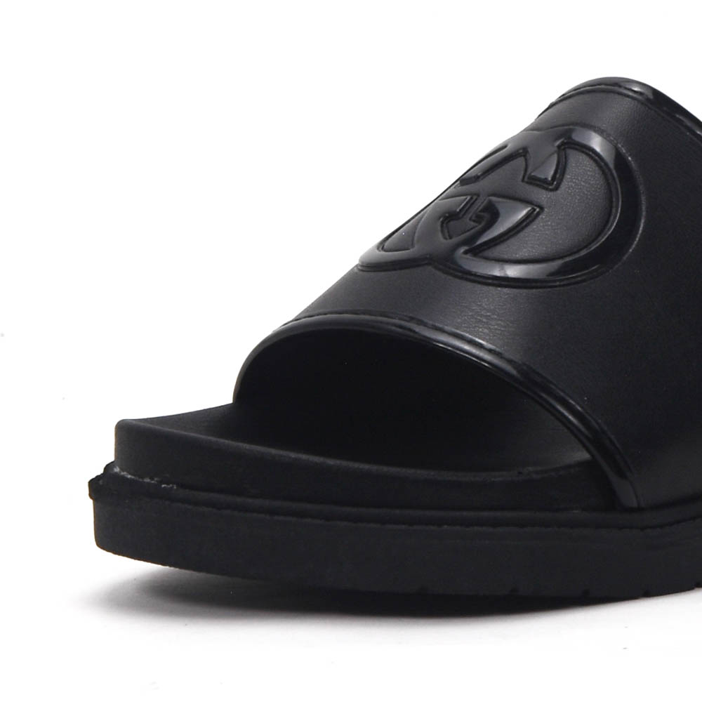 CLAQUETTES POUR HOMME G-01-NOIR