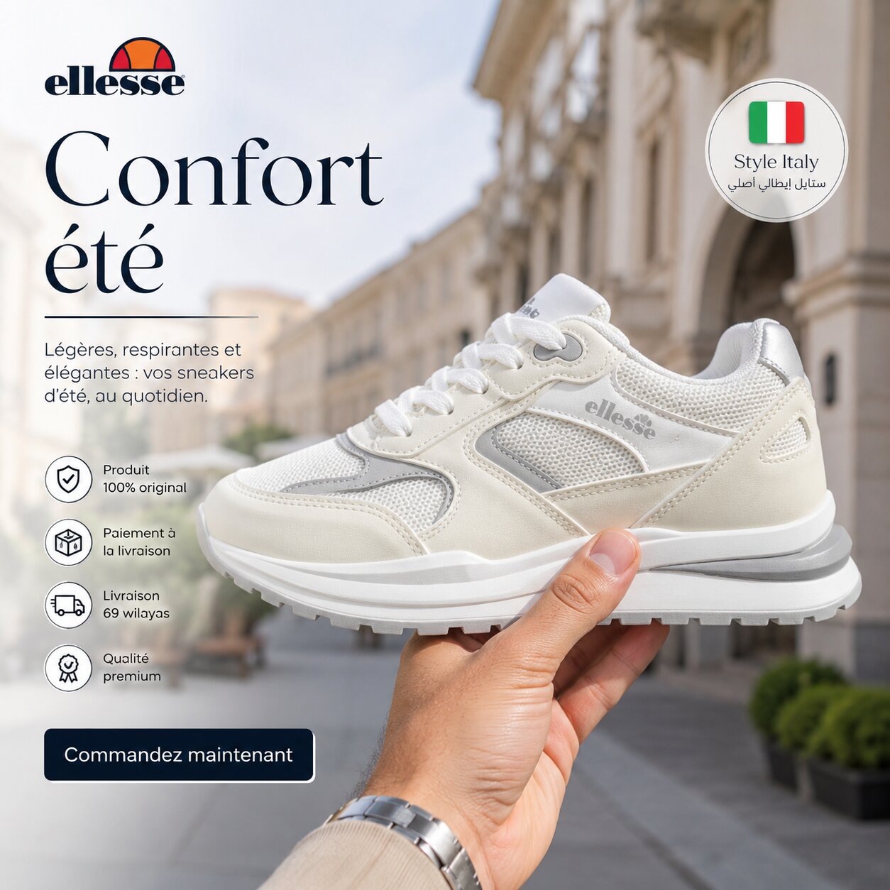 Ellesse Men Sneakers - IRMA002-137 - Image 2