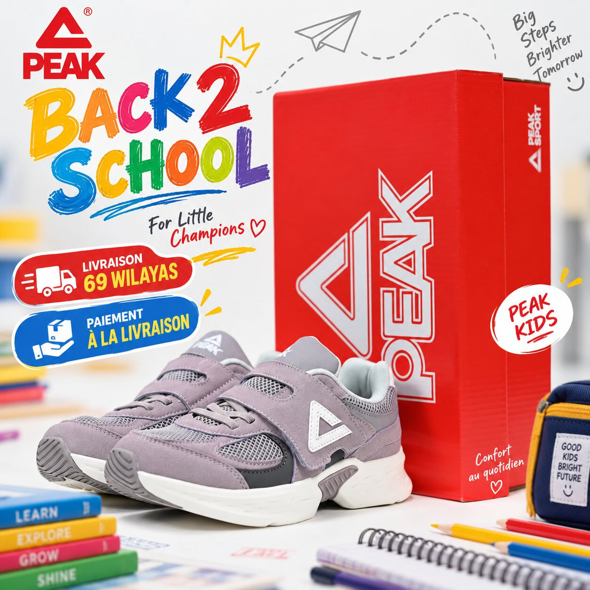PEAK FOOTWEAR - EK59530E-D619 - Image 1
