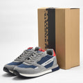 La Martina Low Top Leather Sneakers Grey - LFM252.040.A70.BG - Image 1