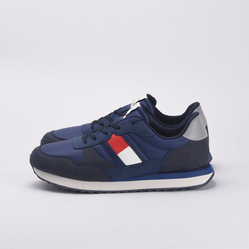 TOMMY HILFIGER FLAG LOW CUT LACE-UP 800-BLUE - T3X9-33130-0316800 - Image 5