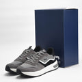 Harmont And Blaine Suede And Technical Fabric Sneakers.  EFM252.050.A60.AD