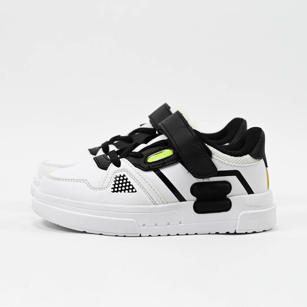 Peak Kid\'s Culture Shoes White Black - EK41850B-1020 - Image 10
