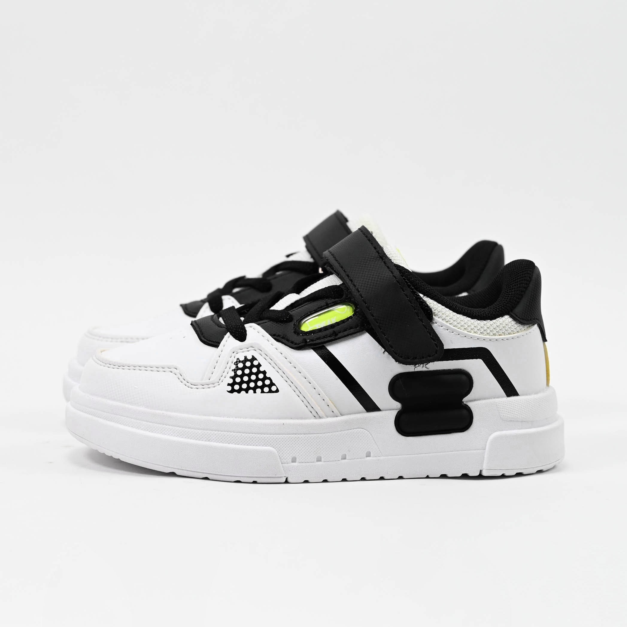 Peak Kid\'s Culture Shoes White Black - EK41850B-1020 - Image 10