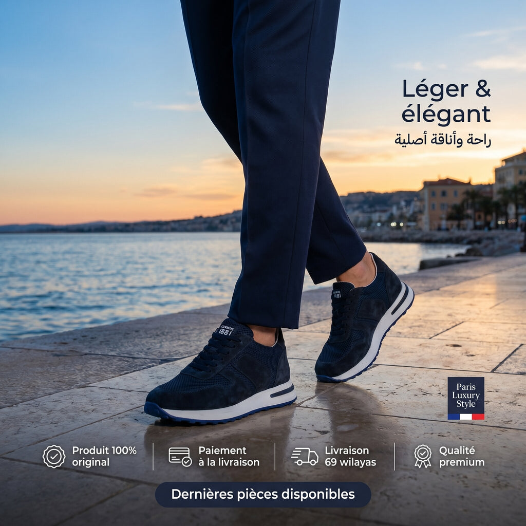 Cerruti 1881 Man Shoes Sneakers - CSSU01278-BLUE - Image 2