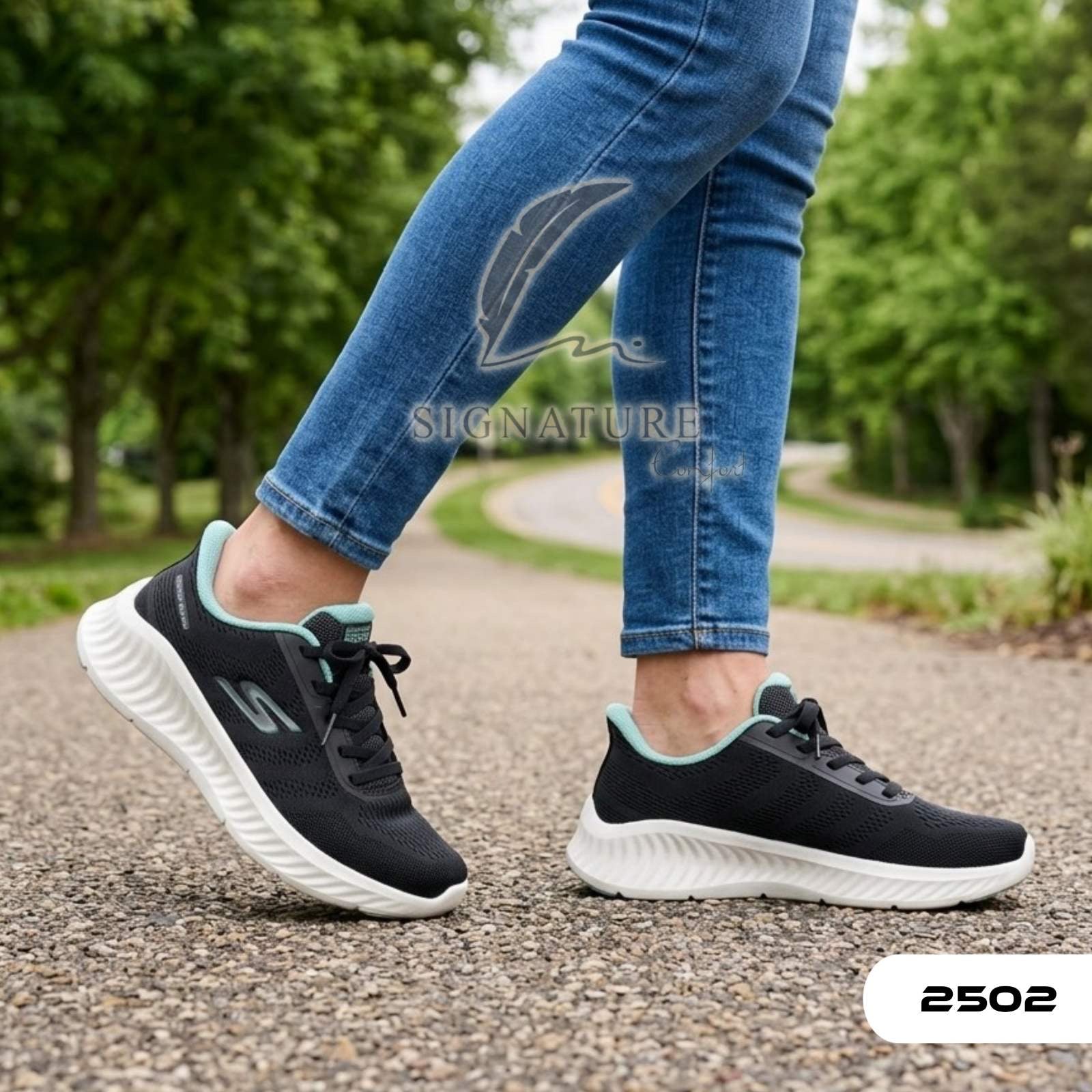 Basket femme 2502 gris vert