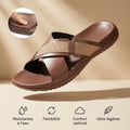 PUCA ROYAL SLIDER 02 BROWN. 11241