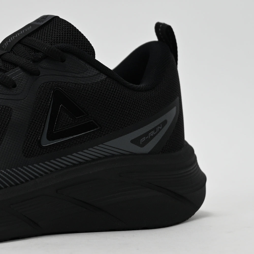 PEAK Running Shoes, All Black - EXT261317H-Y291 - Image 2
