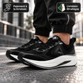 PEAK Taichi 8.0 Running Shoes, Black/White - ET261098H-Z497 - Image 1