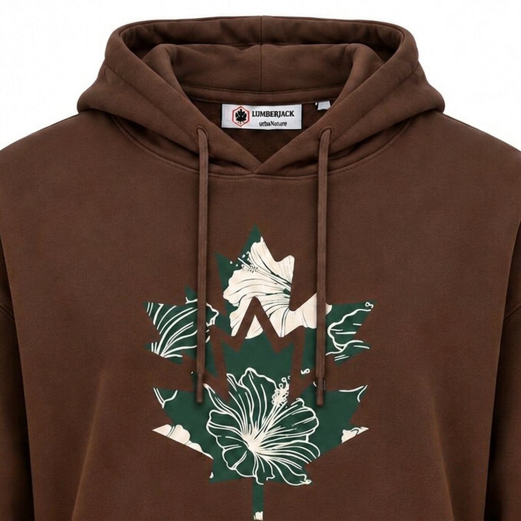 LUMBERJACK HOODIE - LBJ-00203-BRN - Image 4