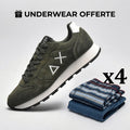 SUN68 TOM SUED 74 MILITARE SCURO - Z44106MILITARY - Image 1