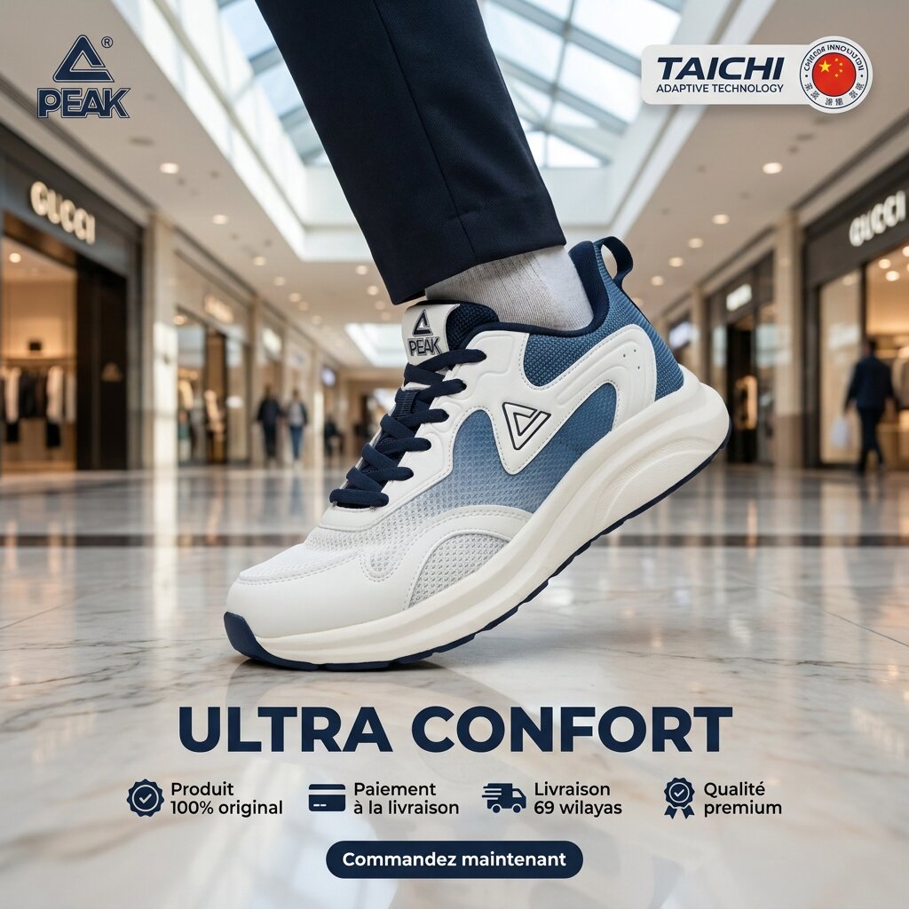 PEAK TaiChi Walking Shoes - EXT261767J-Z468 - Image 1
