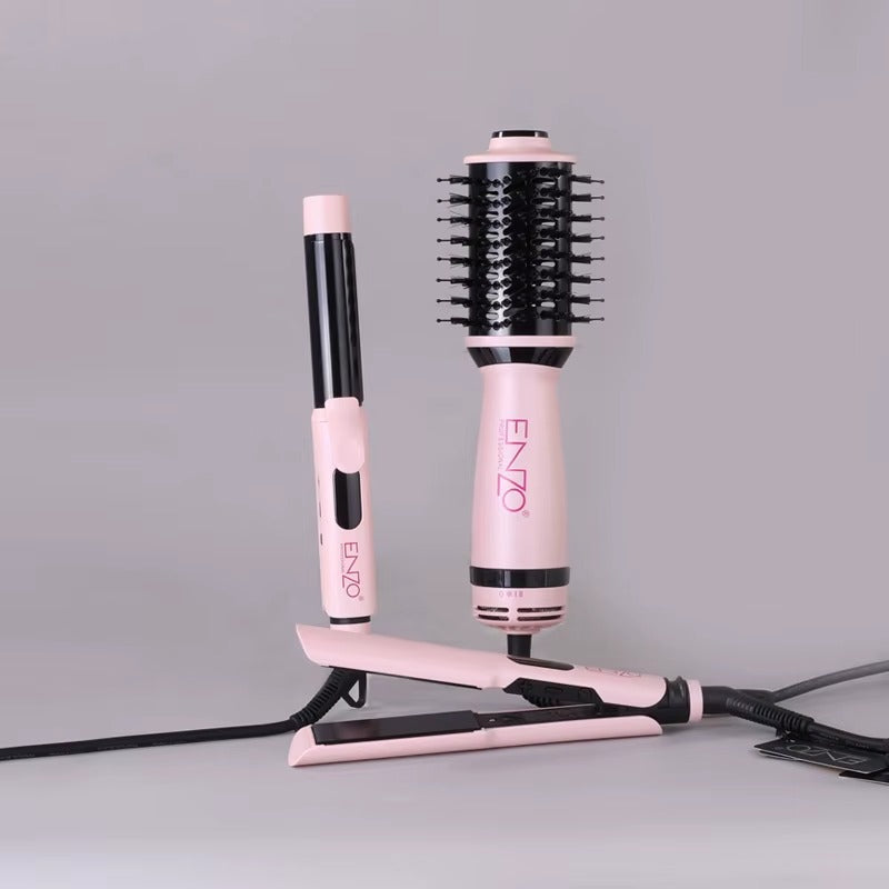 ENZO Professional EN-3316 3 Piece Travel Hair Style Tool Set - EN-3316 - Image 2