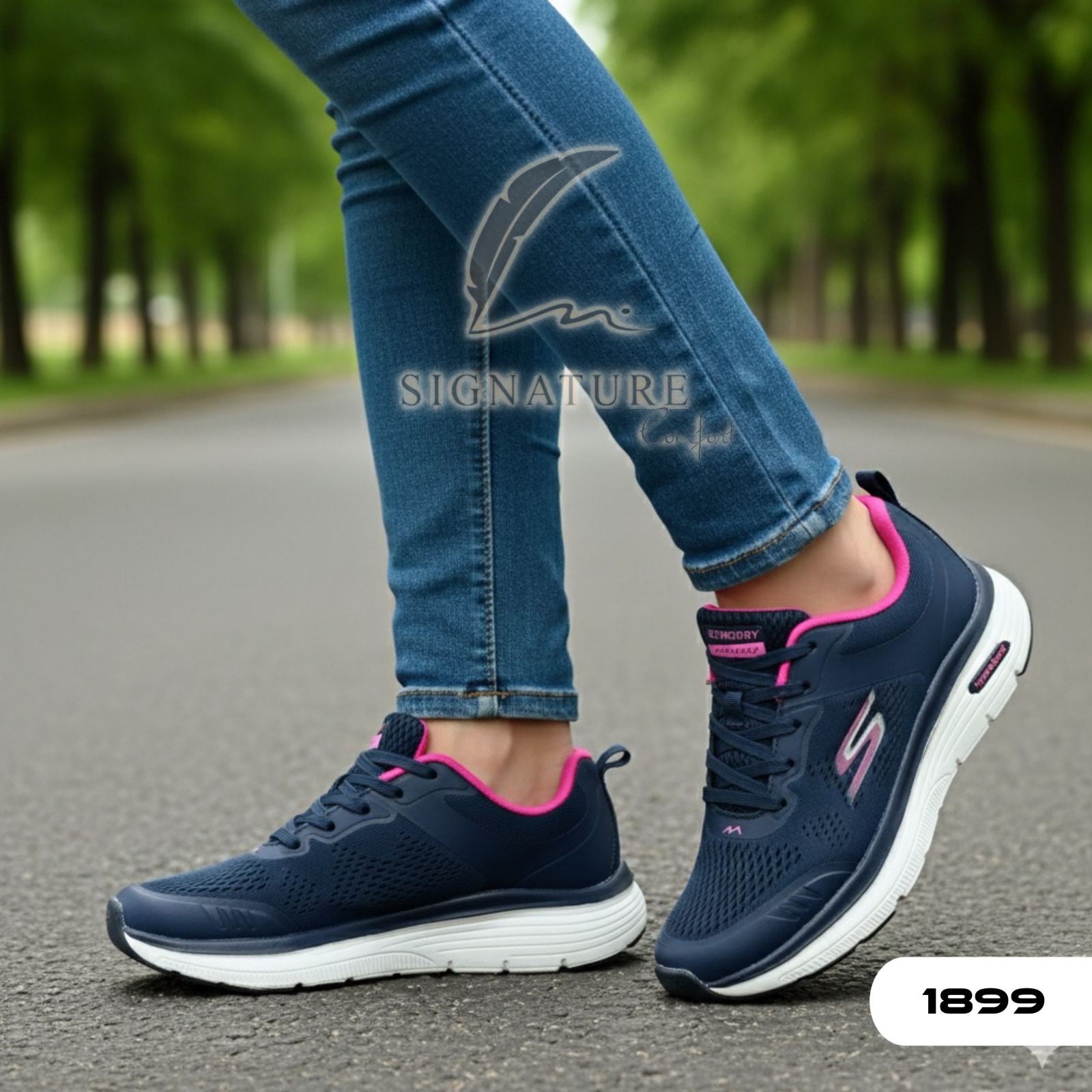 Basket Femme 1899 bleu