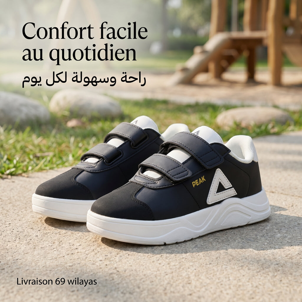 Peak Kids Casual Shoes Black - EK59760H-0020 - Image 10