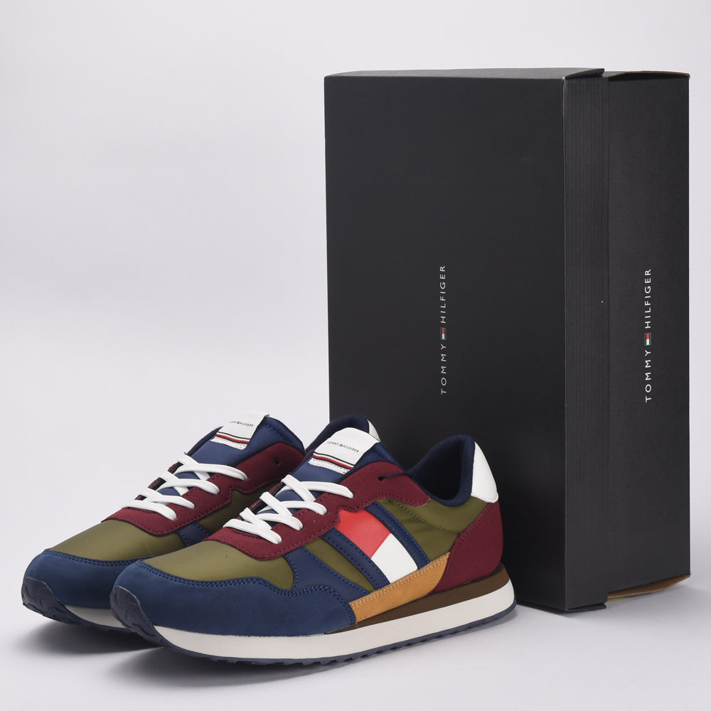 TOMMY HILFIGER FLAG LOW CUT LACE-UP - T3X9-33132-0316Y913 - Image 1
