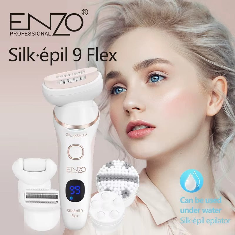 ENZO Silk Epil 9 Flex Épilateur Électrique 5-en-1 - EN-0106 - Image 3