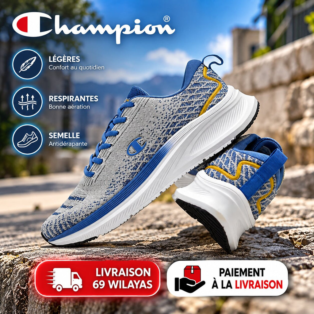 CLOUD I GREY/BLUE/YELLOW CHAMPION - S22230-ES006 - Image 1