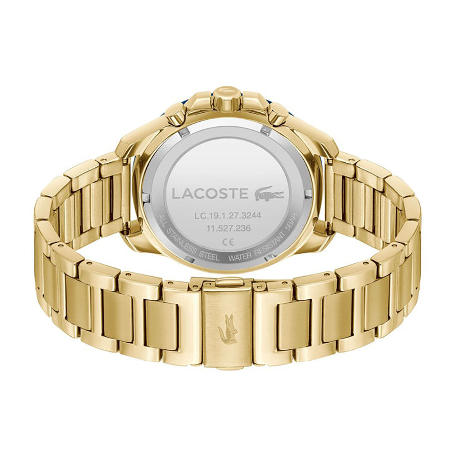 MONTRE Lacoste Gold Steel Navy Dial Multi-function Men\'s Watch - 2011343 - Image 2