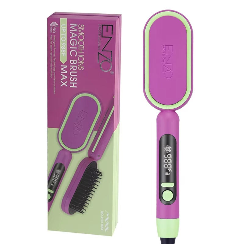 ENZO PROFESSIONAL Peigne Pour Cheveux Chauffante Lissante Pro 988F° - NO.4102VP - Image 7