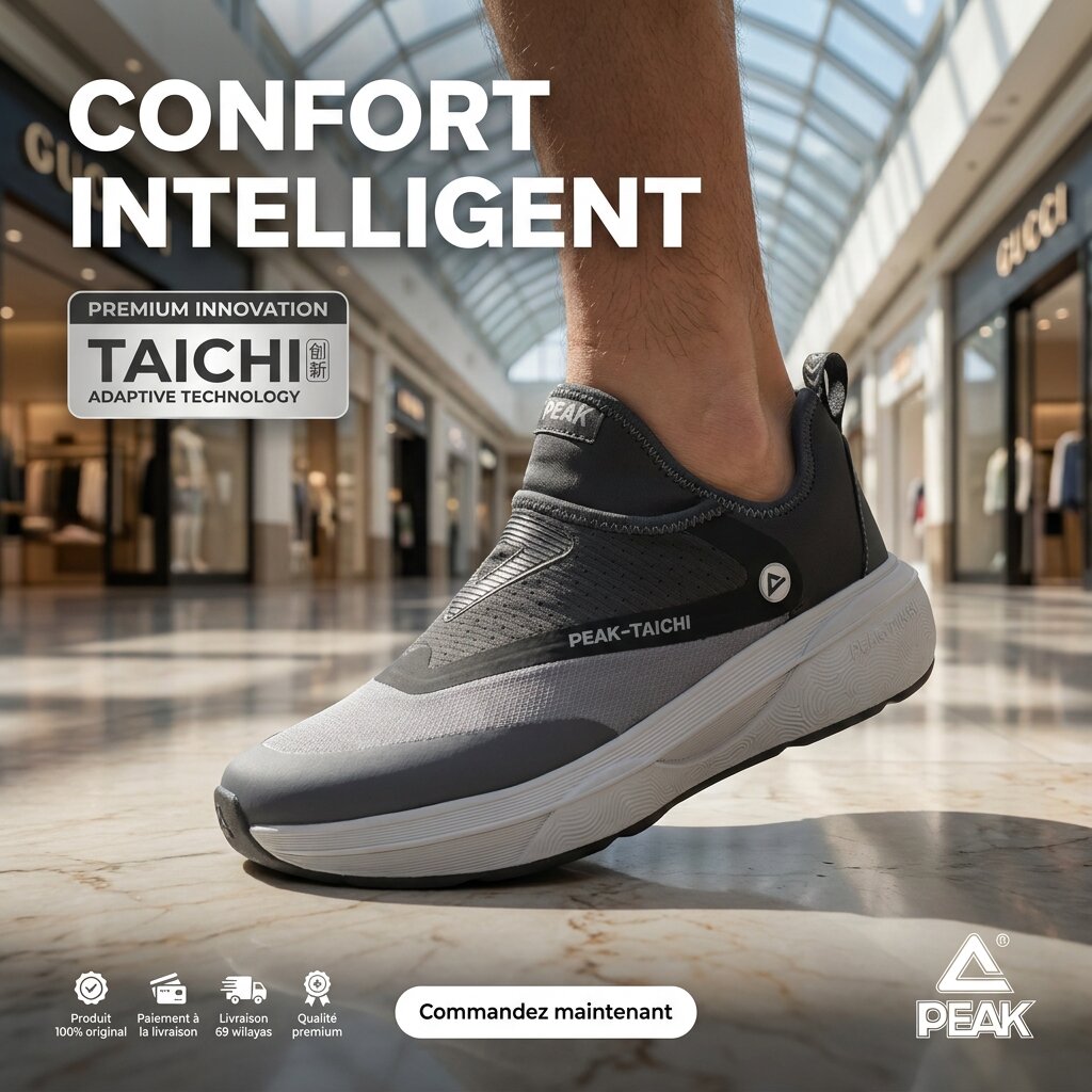 PEAK TaiChi Walking Shoes - ET59051E-009D - Image 1