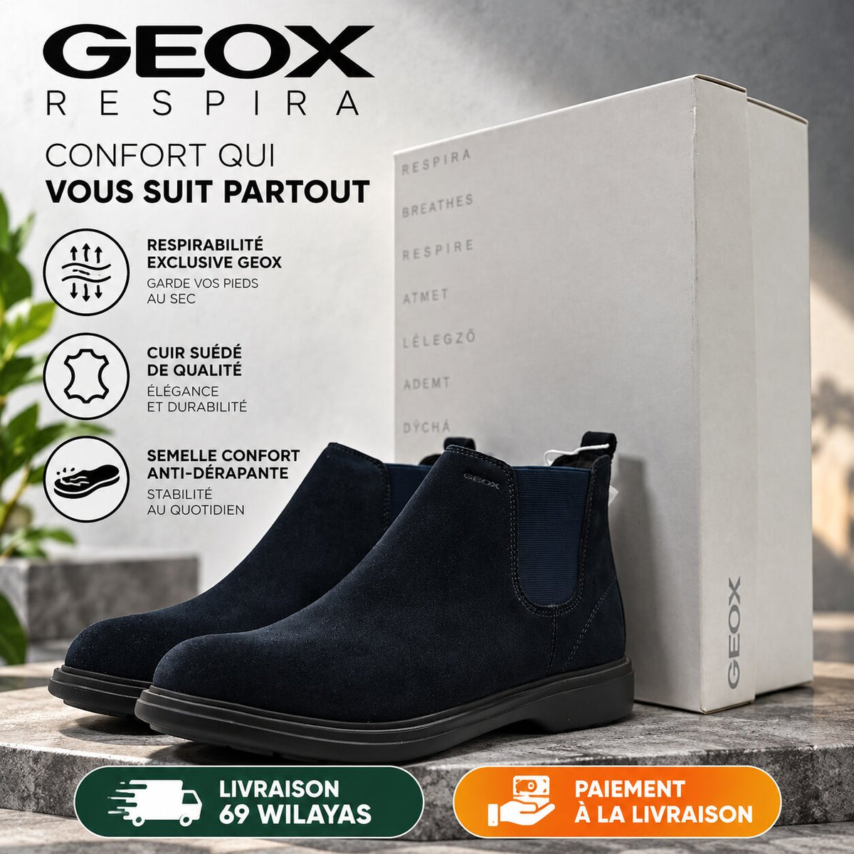 GEOX - FOOTWEAR - U16DCC00022-C4002 - Image 1