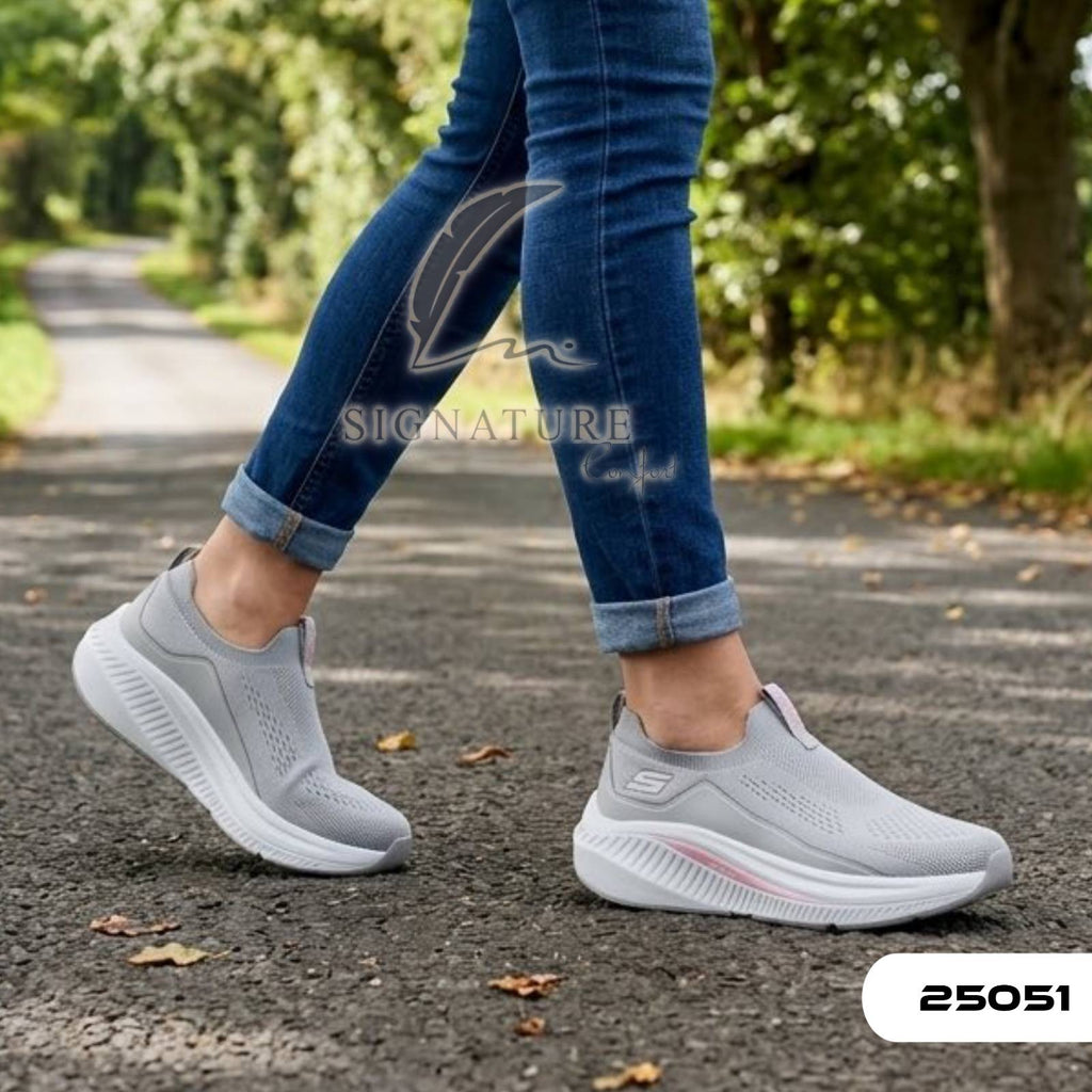 Basket femme 25051 gris