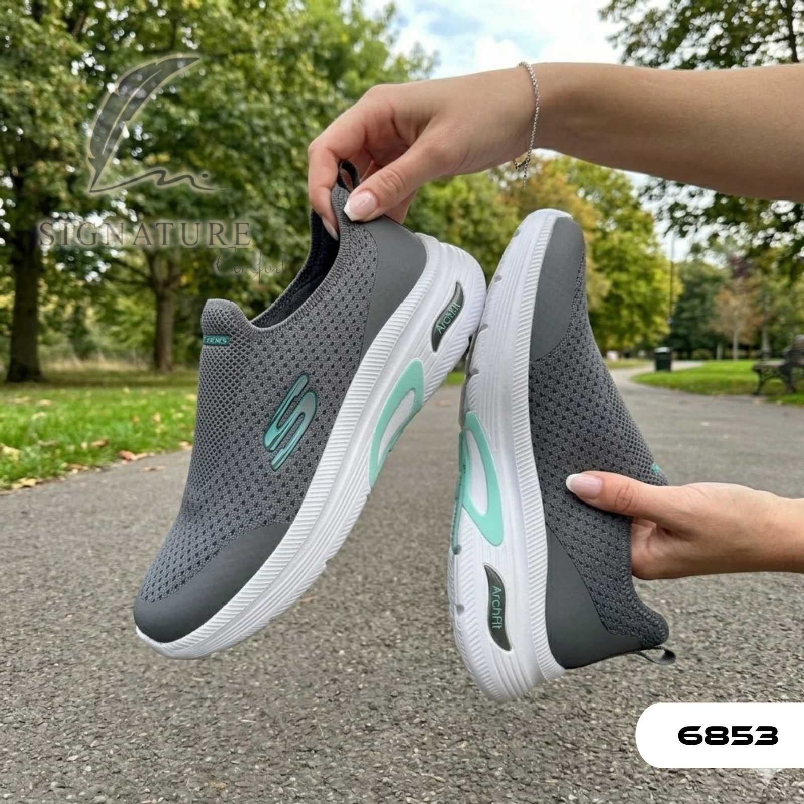 Basket Femme 6853 gris