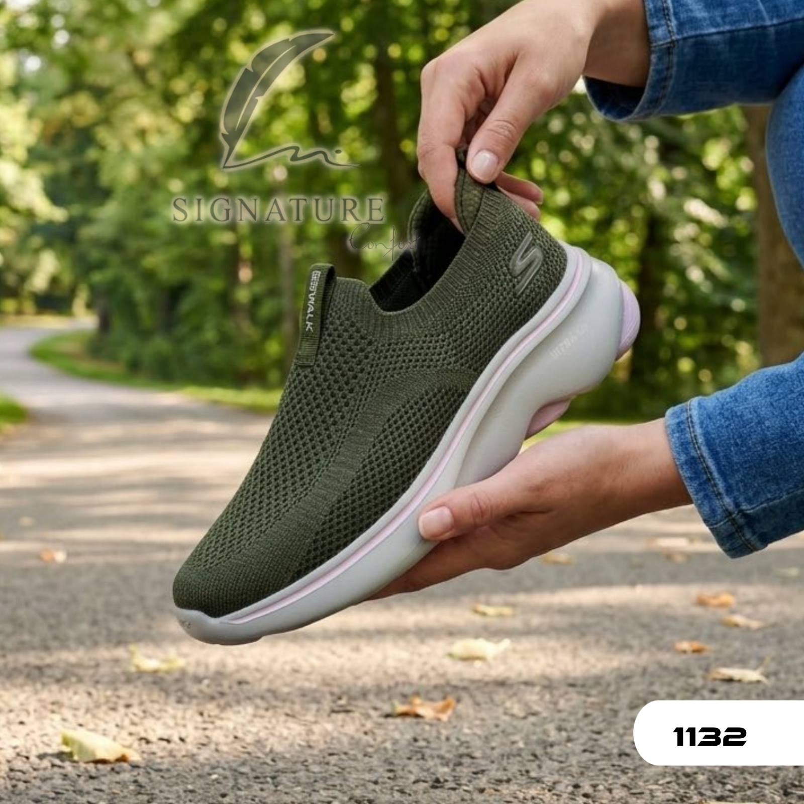 Basket femme 1132 vert