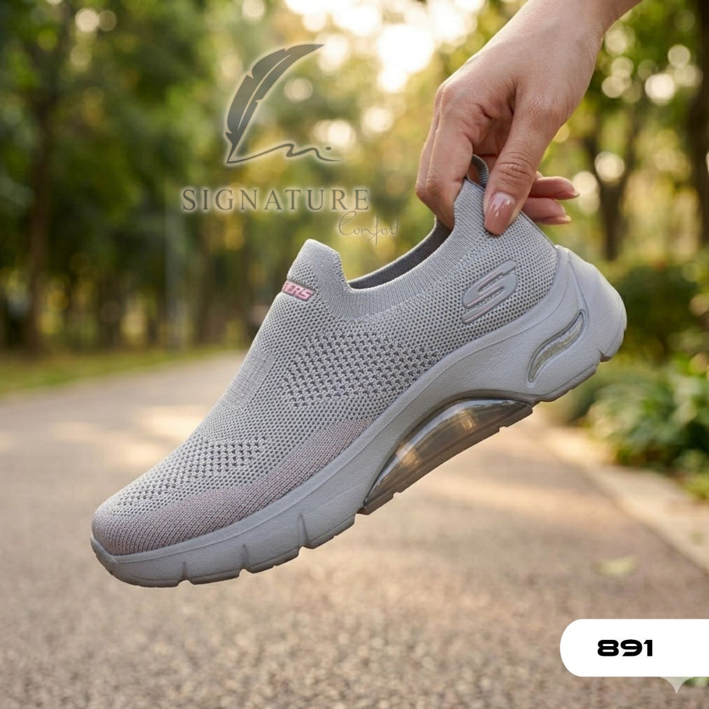 Basket femme 891 gris
