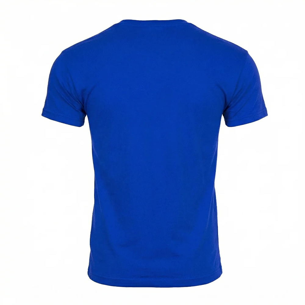 DEPART T-SHIRT HOMME BLEU 100% COTON SIMPLE G23-001601-SAX