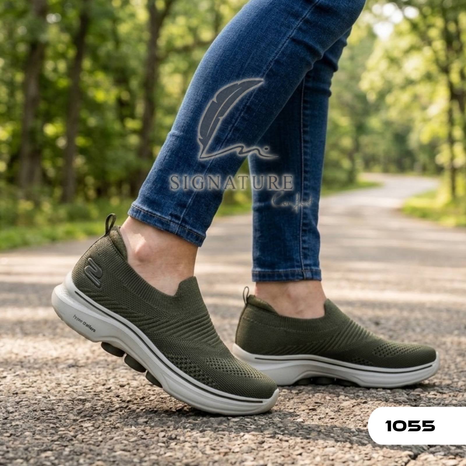 Basket femme 1055 vert