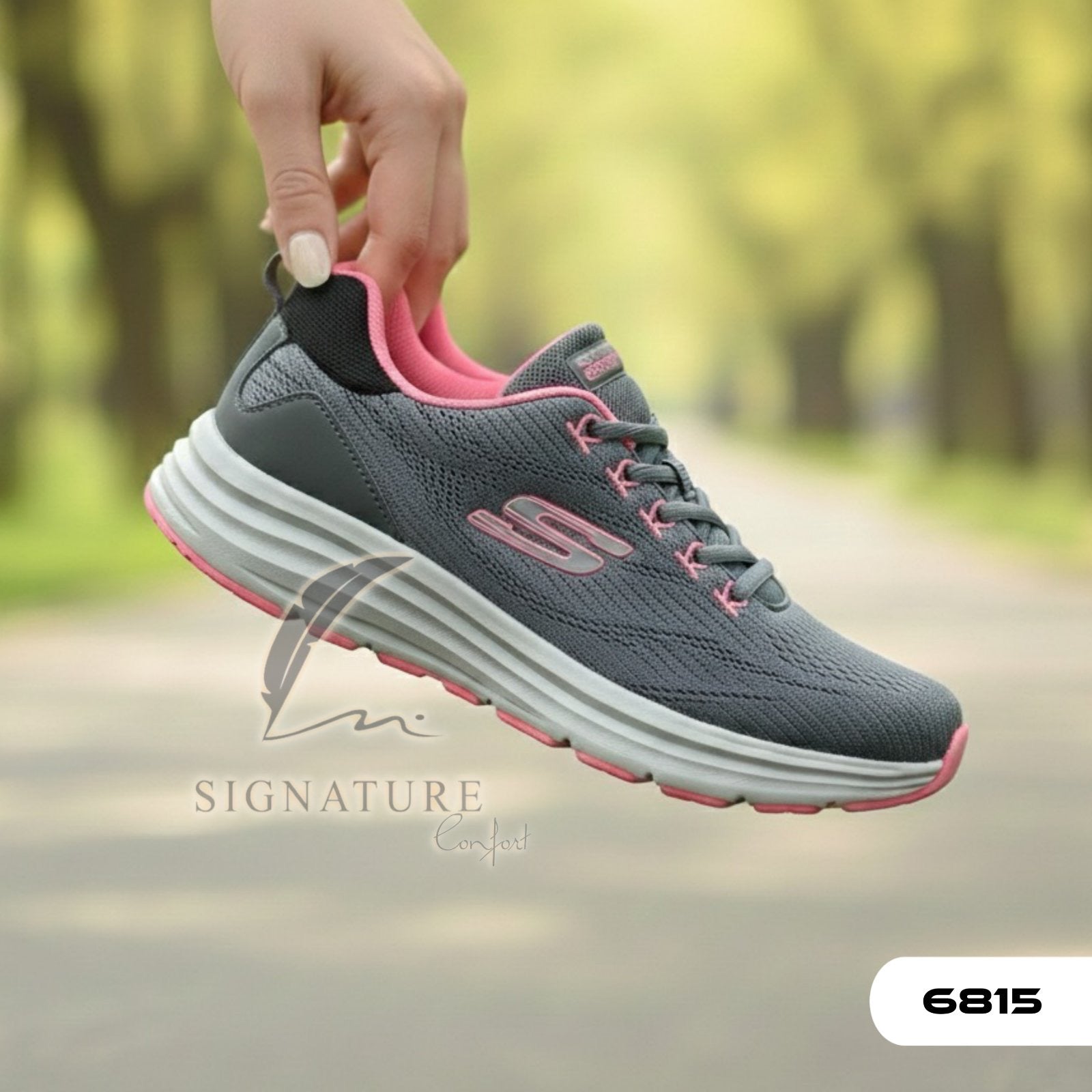 Basket Femme 6815 gris