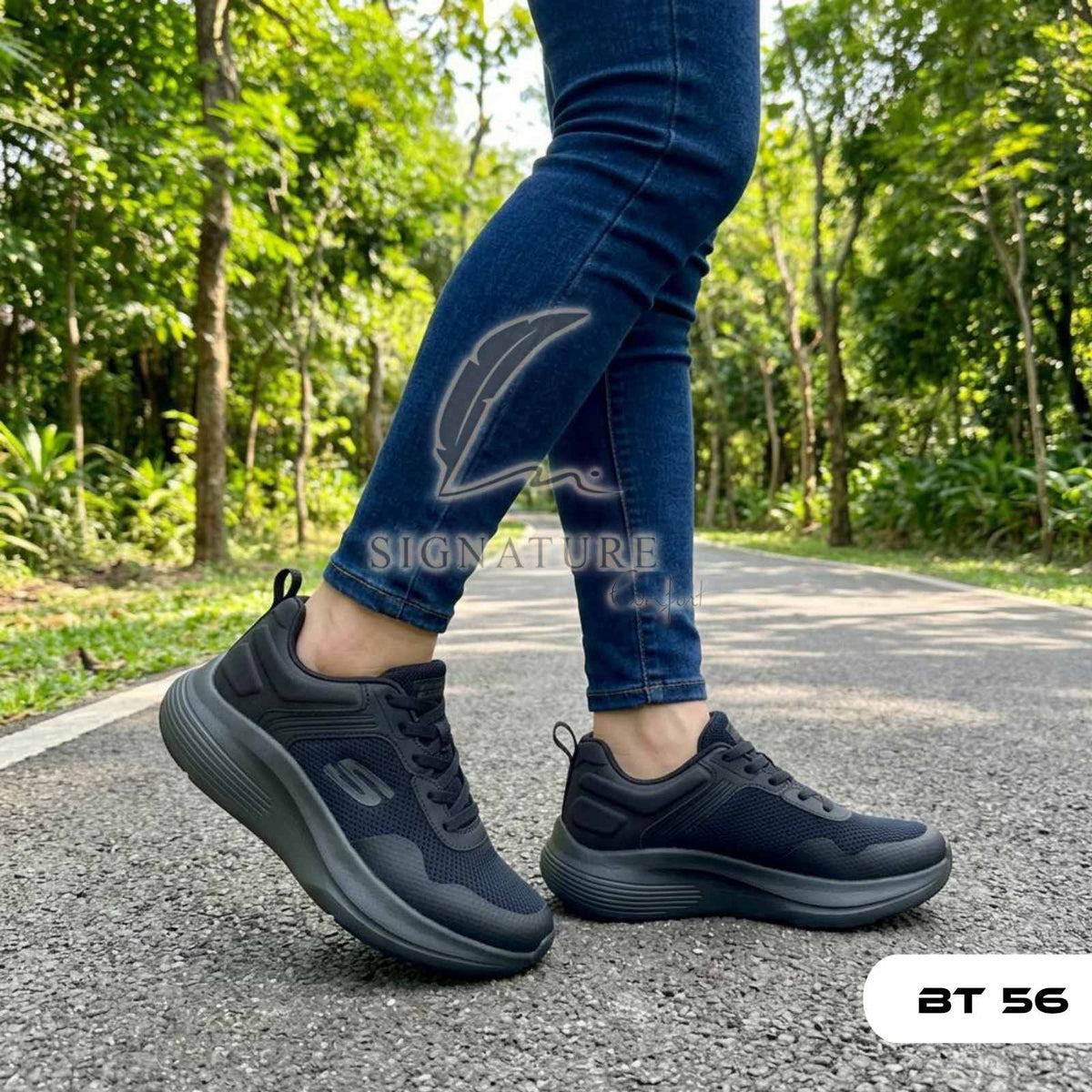 Basket femme bt56 noire