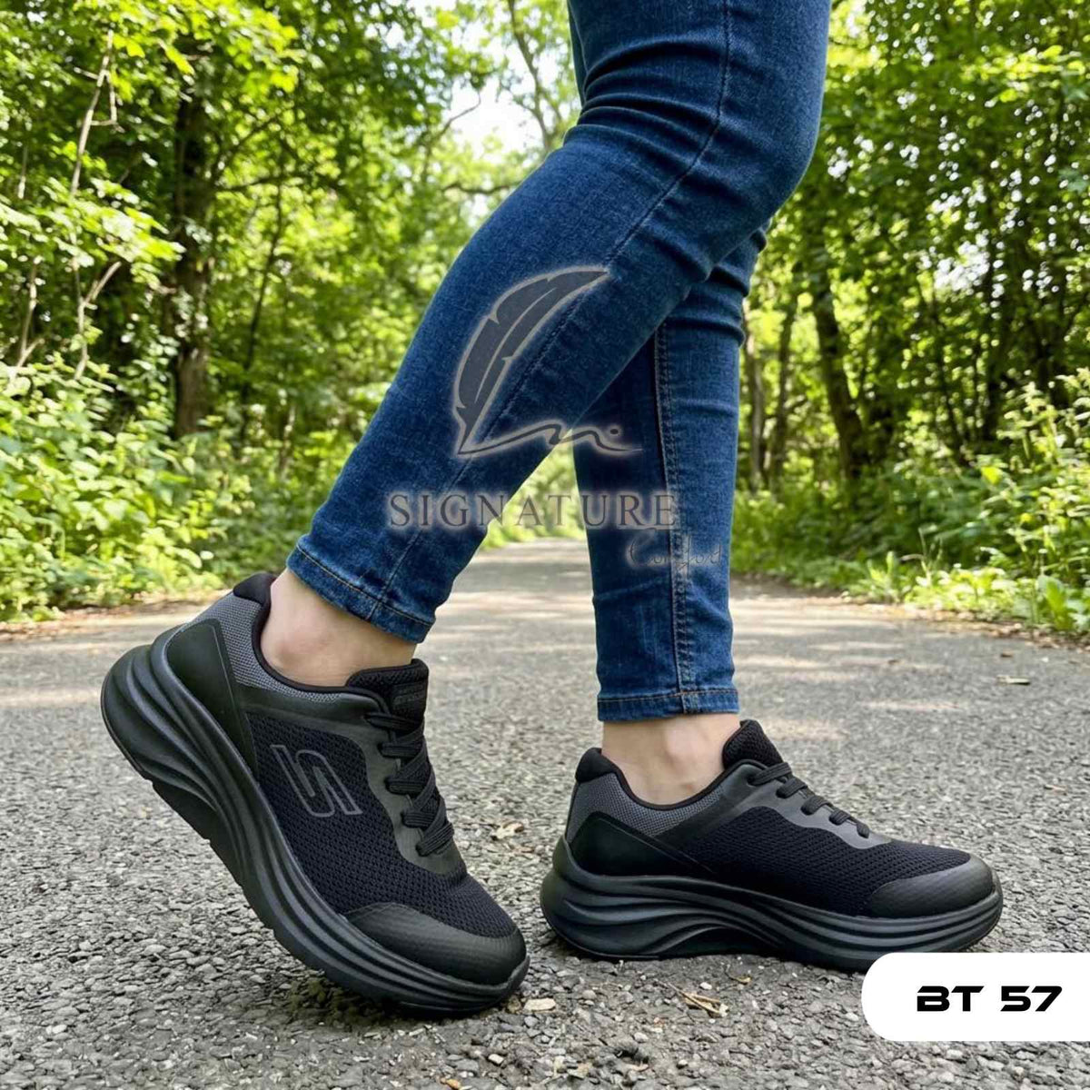 Basket femme bt57 noire