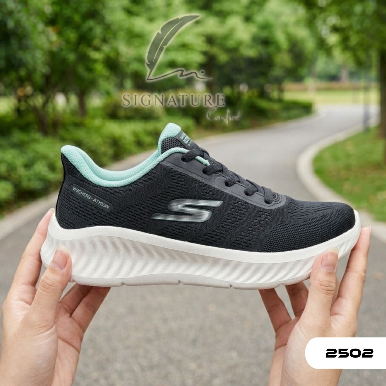 Basket femme 2502 gris vert